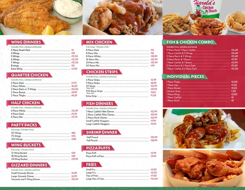 Harolds chicken #41 Addison | restaurant | 5N105 Rohlwing Rd, Itasca, IL 60143, USA | 8477736112 OR +1 847-773-6112