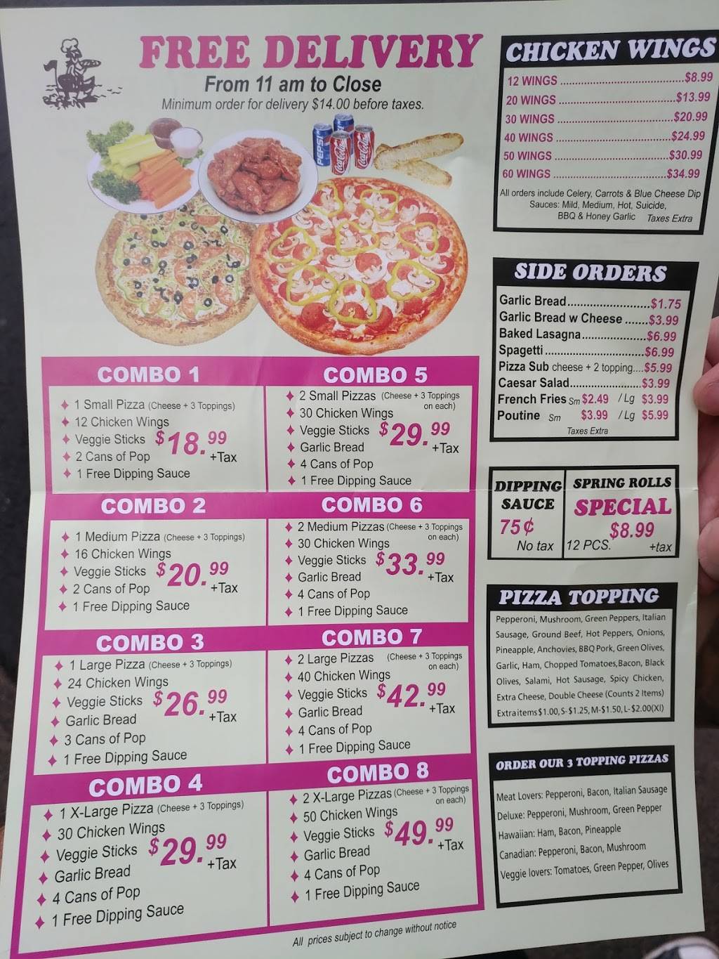 Weston Pizza And Wings | restaurant | 574 James St N, Hamilton, ON L8L 1J7, Canada | 9055219919 OR +1 905-521-9919