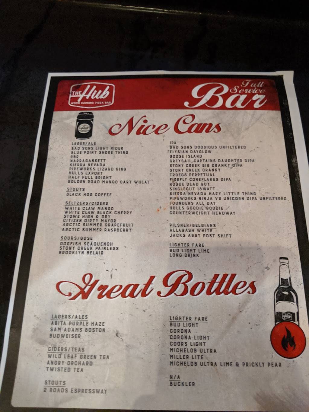 The Hub Pizza Bar | restaurant | 313 Main St, Ansonia, CT 06401, USA | 2035165508 OR +1 203-516-5508