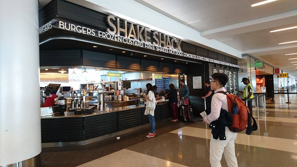 Shake Shack | meal takeaway | Terminal 4 / Gate B23 & B37, Jamaica, NY 11430, USA | 7187514760 OR +1 718-751-4760