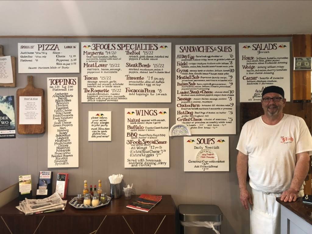 3 Fools | restaurant | 87 MA-6A, Orleans, MA 02653, USA | 7745612305 OR +1 774-561-2305