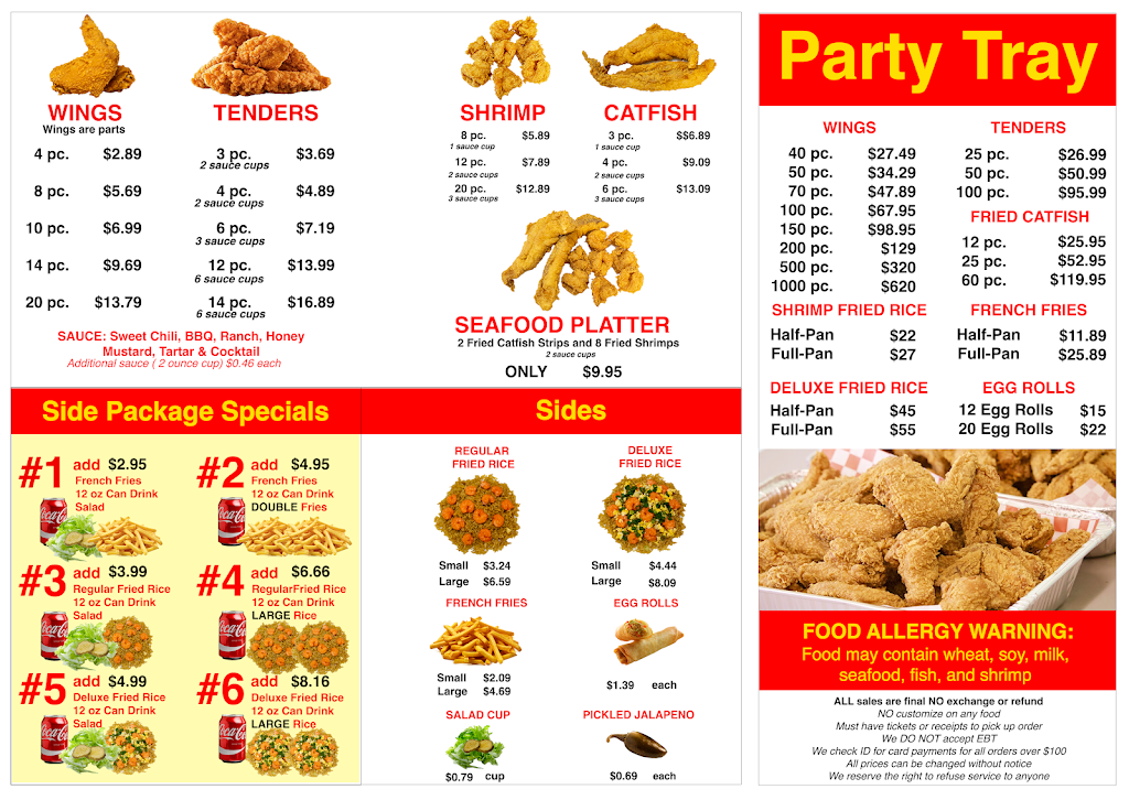 Wings Up | restaurant | 6325 Elysian Fields Ave, New Orleans, LA 70122, USA | 5044026399 OR +1 504-402-6399