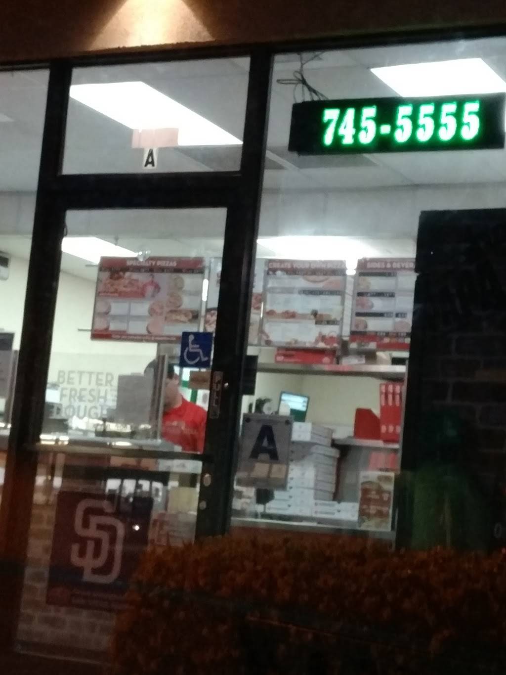 Papa Johns Pizza | restaurant | 1809 S Centre City Pkwy, Escondido, CA 92025, USA | 7607455555 OR +1 760-745-5555