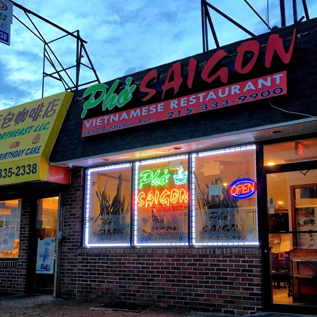 Pho Saigon | restaurant | 6842 Bustleton Ave, Philadelphia, PA 19149, USA | 2153339900 OR +1 215-333-9900