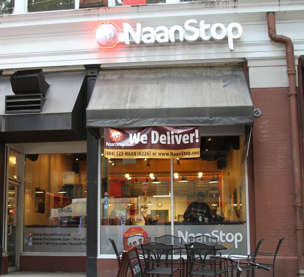 NaanStop | restaurant | 64 Broad St NW, Atlanta, GA 30303, USA | 4045226226 OR +1 404-522-6226