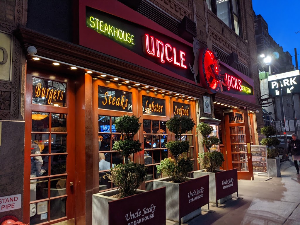 Uncle Jacks Steakhouse - Westside | restaurant | 440 9th Ave, New York, NY 10001, USA | 2122440005 OR +1 212-244-0005