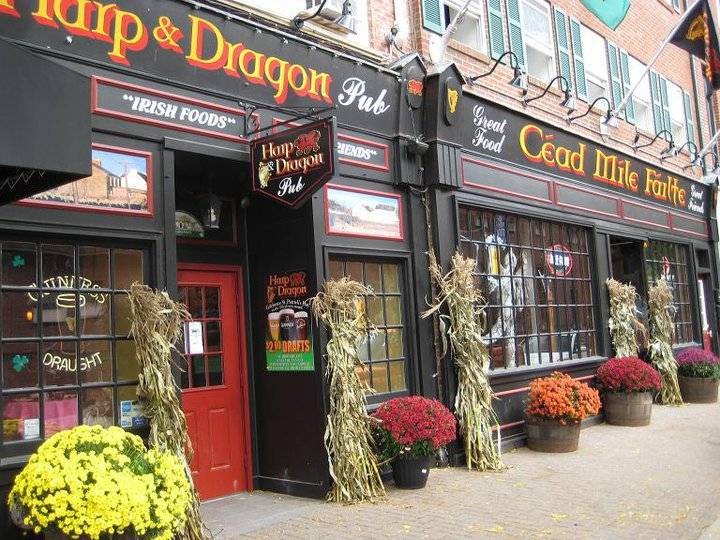 Harp & Dragon Pub | restaurant | 130 Main St, Norwich, CT 06360, USA | 8608850147 OR +1 860-885-0147
