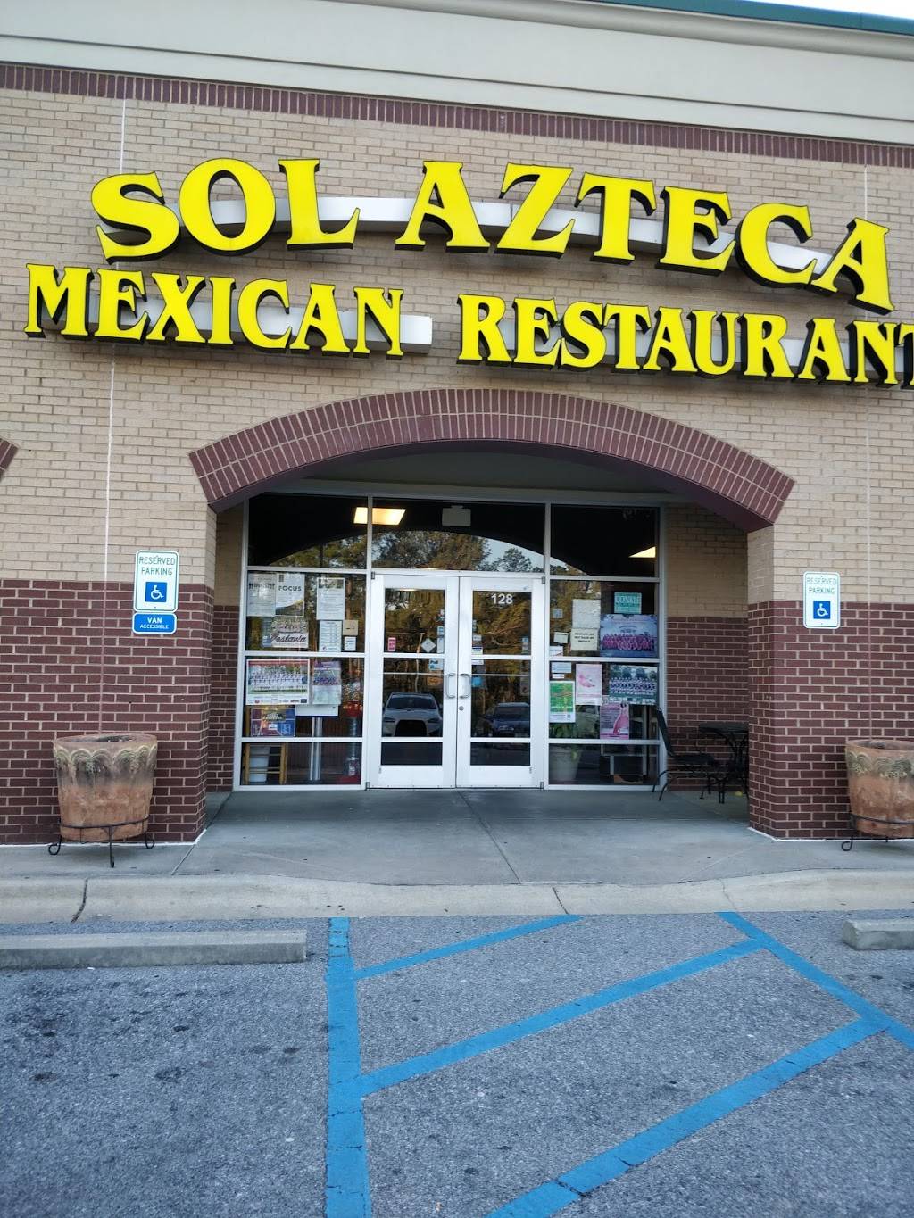 Sol Azteca Mexican Restaurant | restaurant | 1360 Montgomery Hwy Suite 128, Vestavia Hills, AL 35216, USA | 2059794902 OR +1 205-979-4902