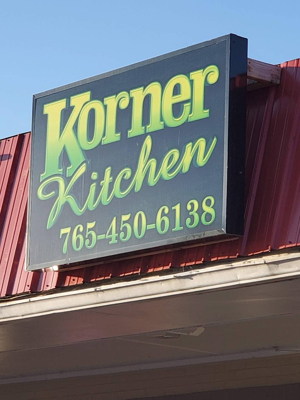 Korner Kitchen | restaurant | 1720 W Blvd St, Kokomo, IN 46902, USA | 7654506138 OR +1 765-450-6138