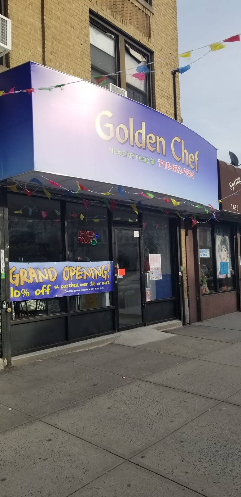 Golden Chef Healthy Food | restaurant | 1632 Crosby Ave, Bronx, NY 10461, USA | 7188237885 OR +1 718-823-7885