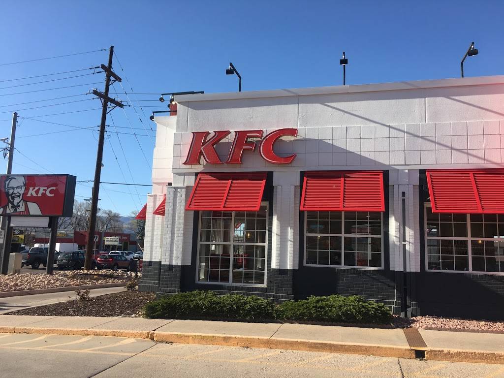 KFC | restaurant | 1501 S Nevada Ave, Colorado Springs, CO 80906, USA | 7196326601 OR +1 719-632-6601