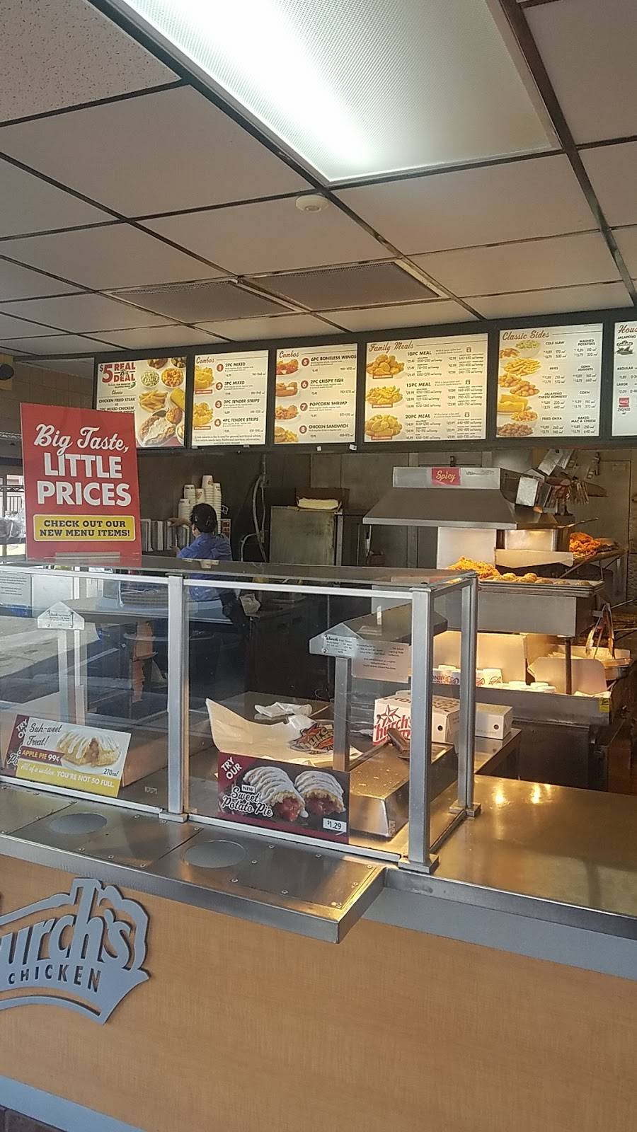 Churchs Chicken | restaurant | 3040 E 8th St, National City, CA 91950, USA | 6194797555 OR +1 619-479-7555