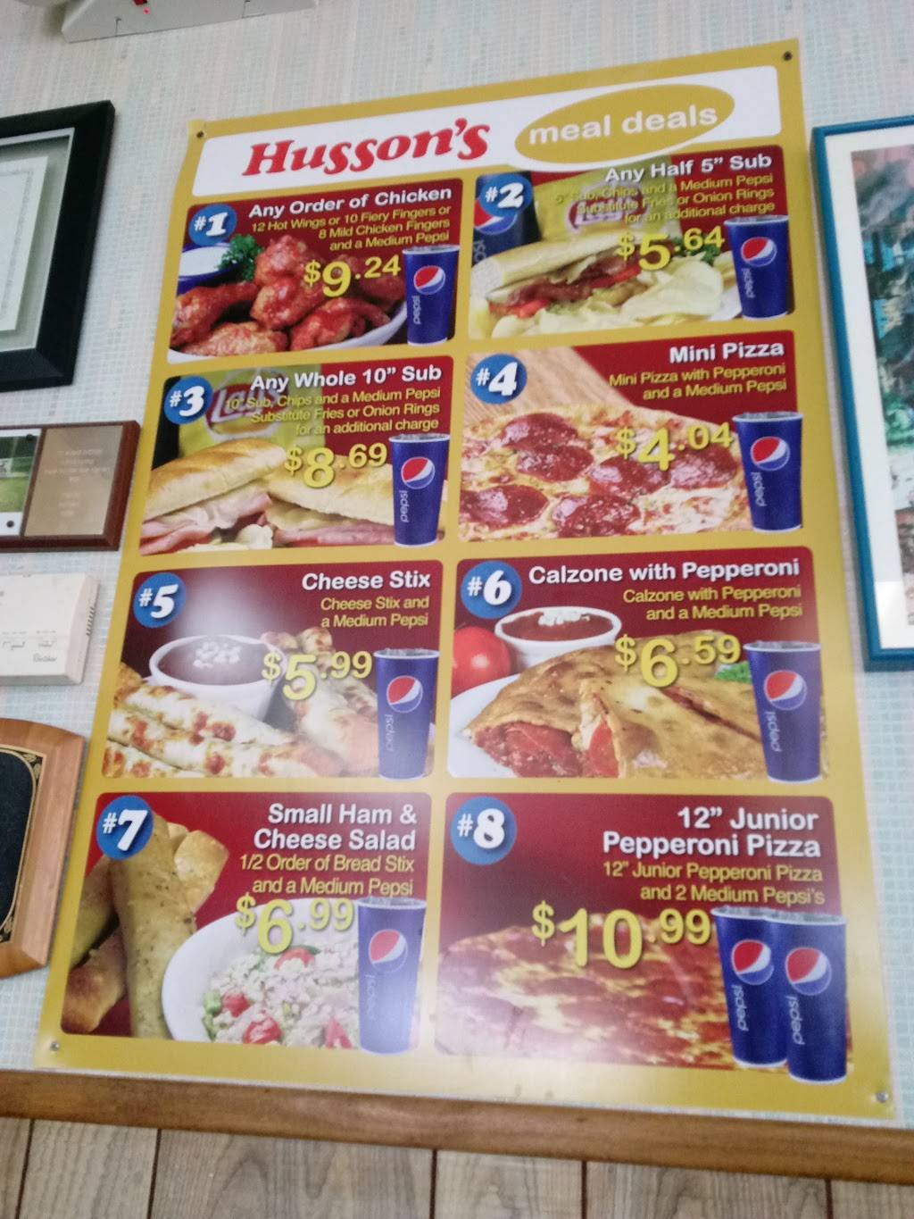 Hussons Pizza | restaurant | 2415 Kanawha Terrace, St Albans, WV 25177, USA | 3047222135 OR +1 304-722-2135