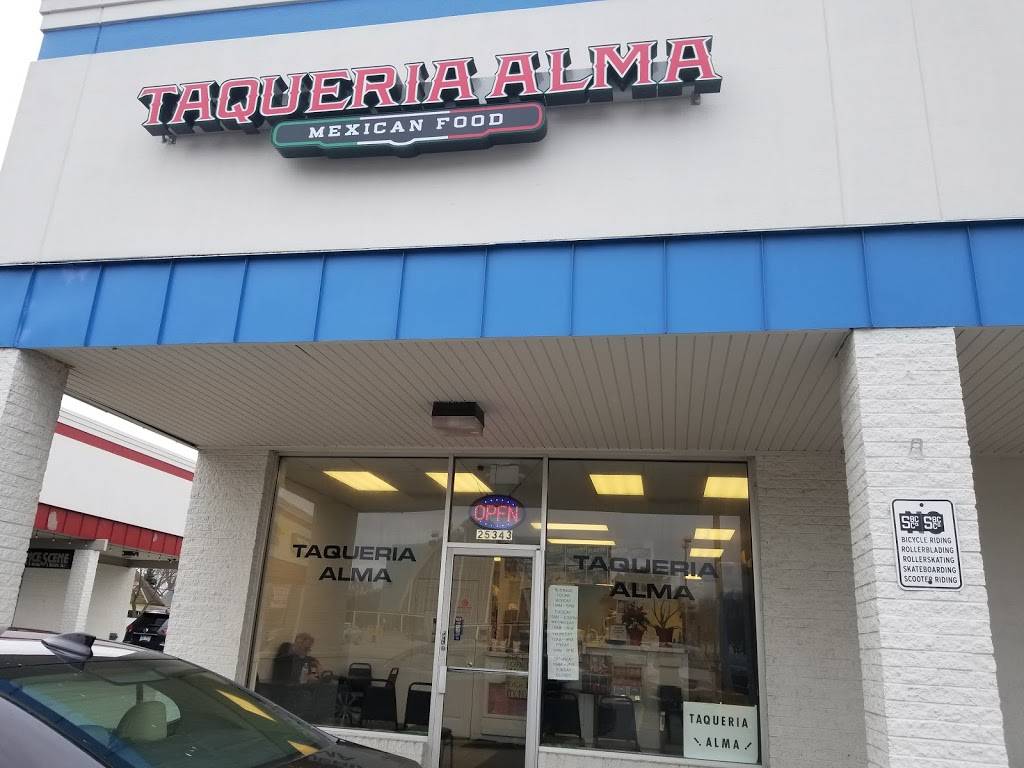 Taqueria Alma | restaurant | 25343 Van Dyke Ave, Center Line, MI 48015, USA | 5863931676 OR +1 586-393-1676