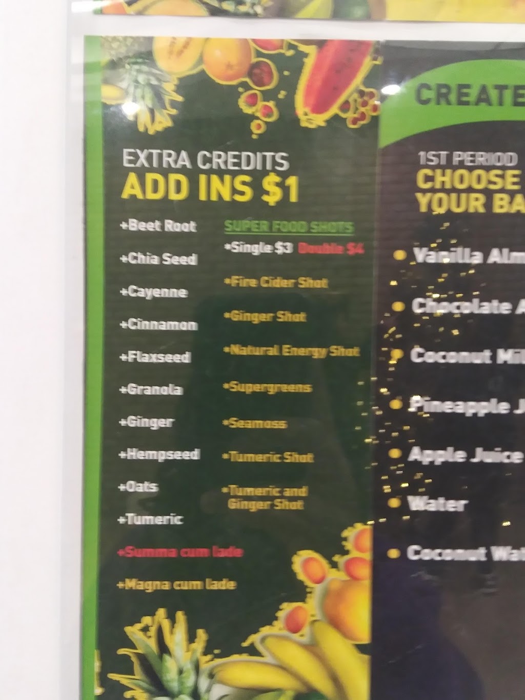 Smart Foodie Cafe by Smart Smoothie | restaurant | Enter through Ransoms Barbershop Lobby, 2290 81st Ave, Merrillville, IN 46410, USA | 2195548899 OR +1 219-554-8899