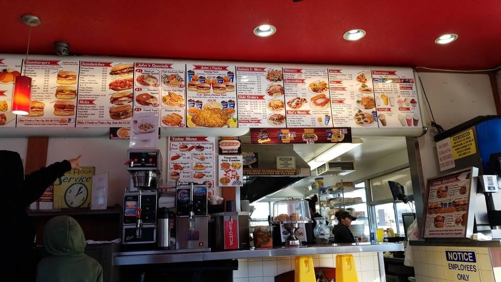 Johns Drive-In Hamburgers | restaurant | 6625 Santa Fe Ave, Huntington Park, CA 90255, USA | 3235898988 OR +1 323-589-8988