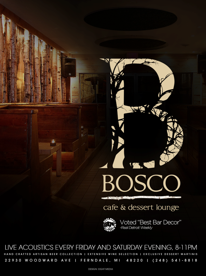 Bosco Lounge | night club | 22930 Woodward Ave, Ferndale, MI 48220, USA | 2485418818 OR +1 248-541-8818
