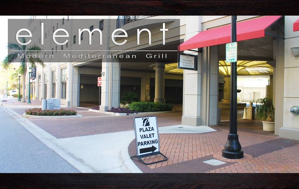 Element: Modern Mediterranean Grill | restaurant | 1413 Main St, Sarasota, FL 34236, USA | 9417248585 OR +1 941-724-8585