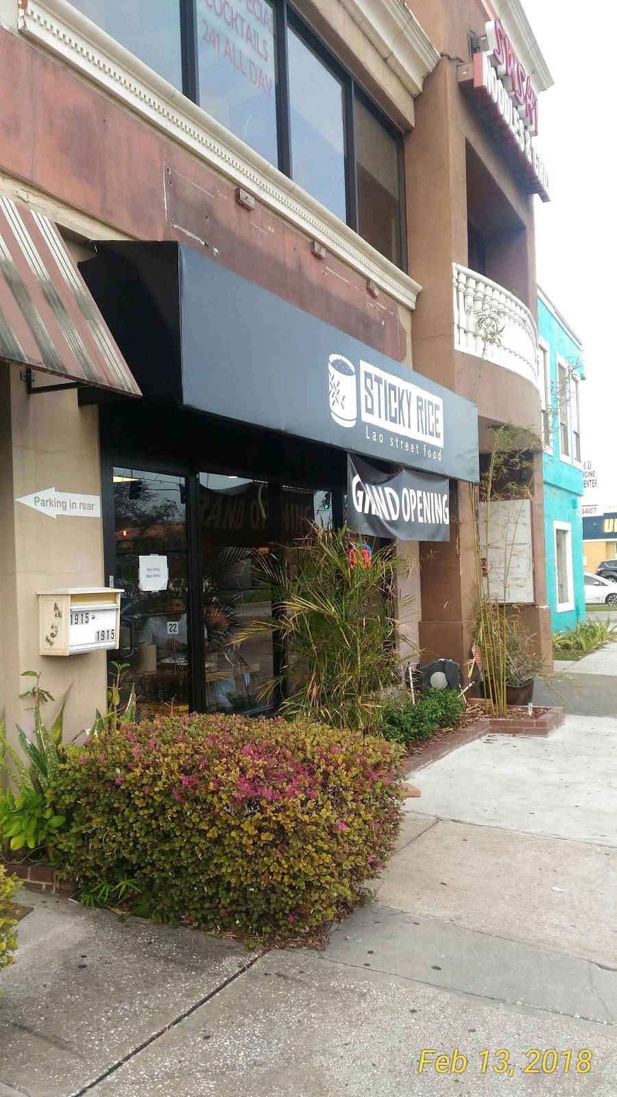 Sticky Rice | restaurant | 1915 E Colonial Dr, Orlando, FL 32803, USA | 3218006532 OR +1 321-800-6532