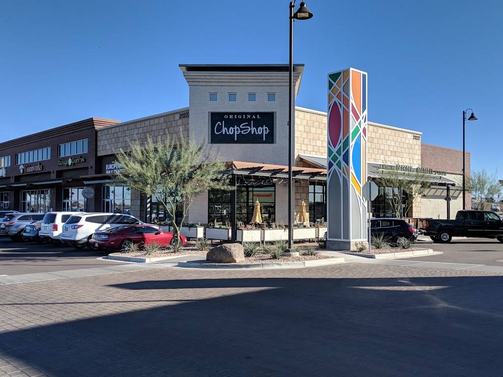 Original ChopShop | restaurant | 21227 S Ellsworth Loop #105, Queen Creek, AZ 85142, USA | 4807457350 OR +1 480-745-7350