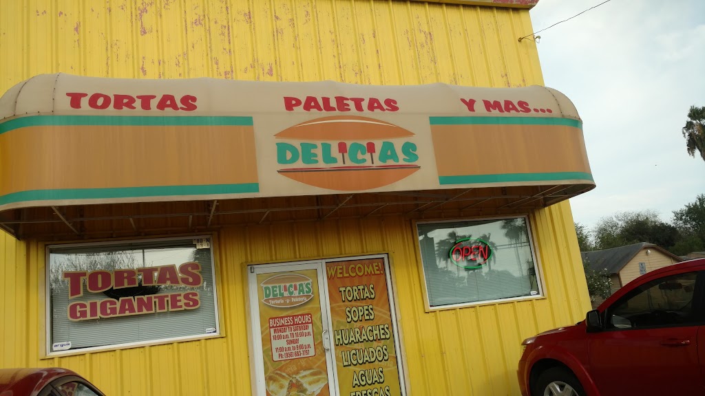 Delicias Tortas Y Paletas | restaurant | 600 N 23rd St, McAllen, TX 78501, USA | 9566837797 OR +1 956-683-7797
