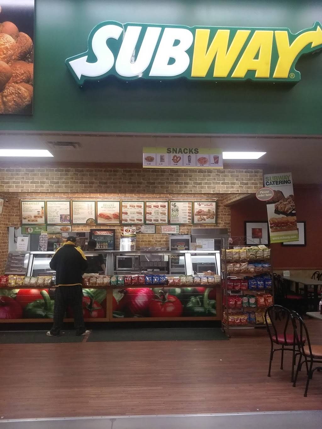 Subway | restaurant | Inside Walmart, 15 Tobey Rd, Wareham, MA 02571, USA | 5082957269 OR +1 508-295-7269
