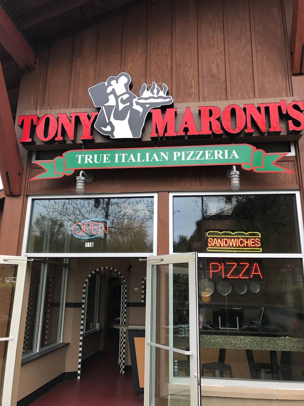 Tony Maronis Pizza | restaurant | 22310 NE Marketplace Dr, Redmond, WA 98053, USA | 4258686900 OR +1 425-868-6900