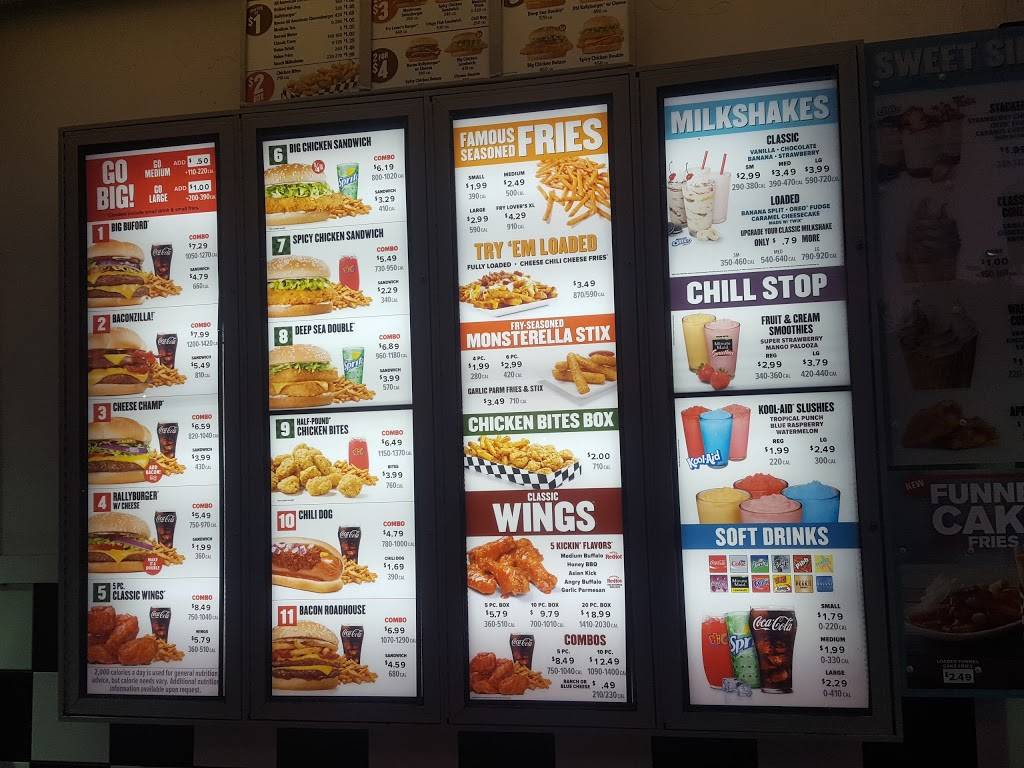 Rallys | restaurant | 640 U.S. 31 W Bypass, Bowling Green, KY 42101, USA | 2708438485 OR +1 270-843-8485