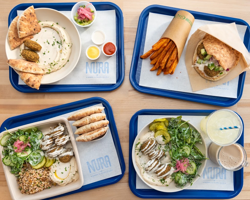 Nura Hummus and Falafel | restaurant | 1 Monument St, Portland, ME 04101, USA | 2075360065 OR +1 207-536-0065