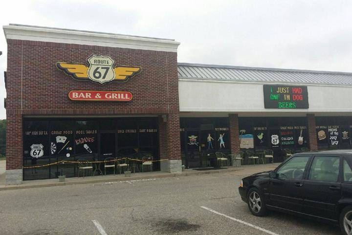 Route 67 Bar and Grill | restaurant | 600 IN-67, Mooresville, IN 46158, USA | 3178316767 OR +1 317-831-6767