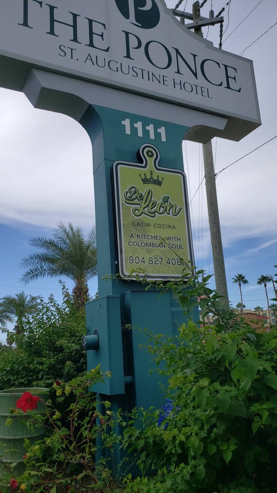 De Leon Latin Cocina | restaurant | 1111 N Ponce De Leon Blvd, St. Augustine, FL 32084, USA | 9048274081 OR +1 904-827-4081