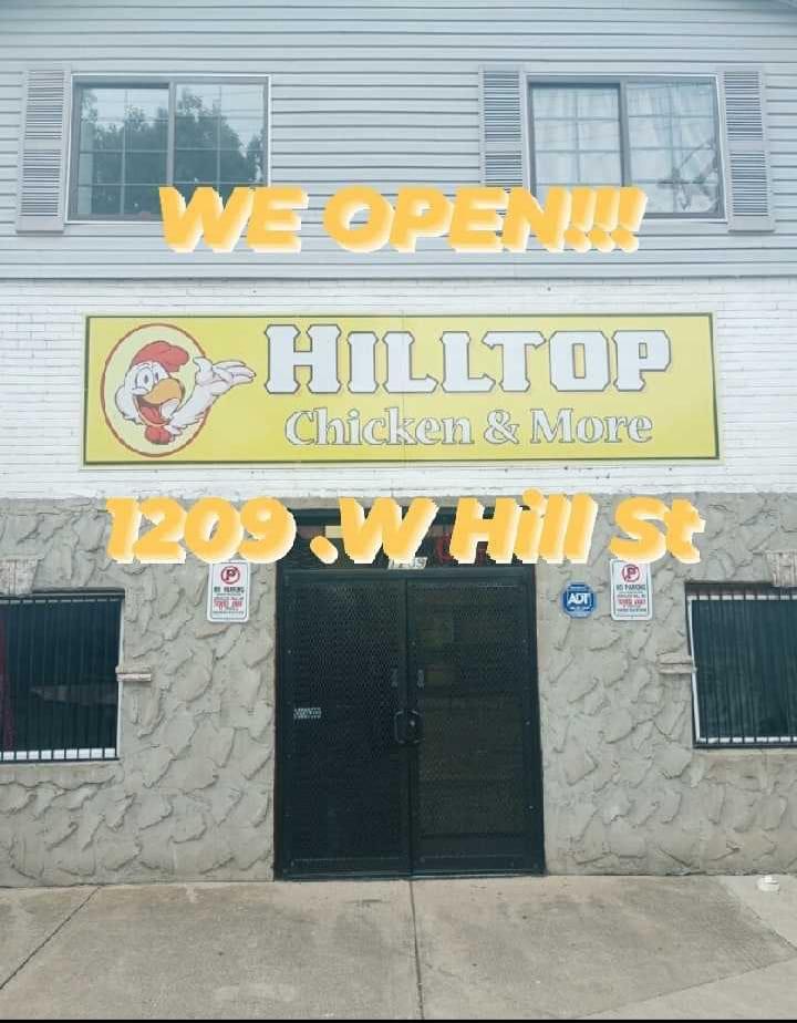 Hilltop Chicken and More | restaurant | 1209 W Hill St, Louisville, KY 40210, USA | 5026315856 OR +1 502-631-5856