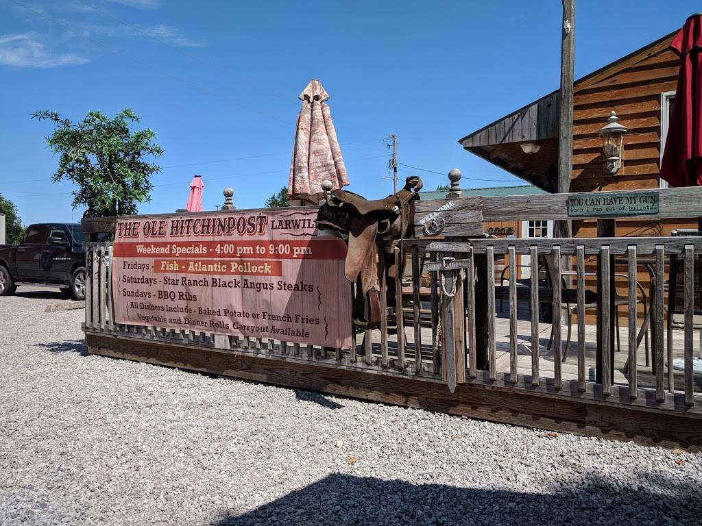 Ole Hitchin Post | restaurant | 109 Center St, Larwill, IN 46764, USA | 2602481270 OR +1 260-248-1270