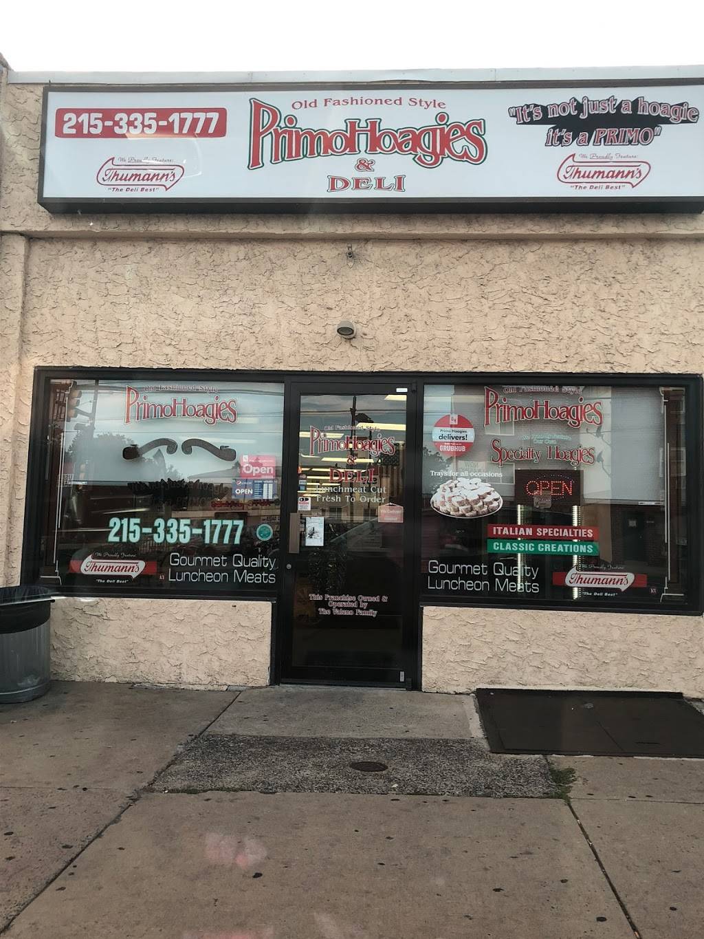 Primo Hoagies | meal takeaway | 6602 Frankford Ave, Philadelphia, PA 19135, USA | 2153351777 OR +1 215-335-1777