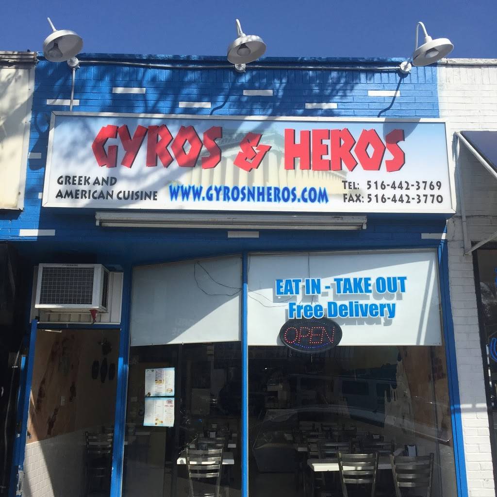 Gyros & Heros | restaurant | 1 N Park Ave, Rockville Centre, NY 11570, USA | 5164423769 OR +1 516-442-3769