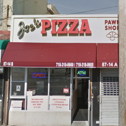 Joes Pizza By The Sea | restaurant | 87-14 Rockaway Beach Blvd, Far Rockaway, NY 11693, USA | 7183180600 OR +1 718-318-0600