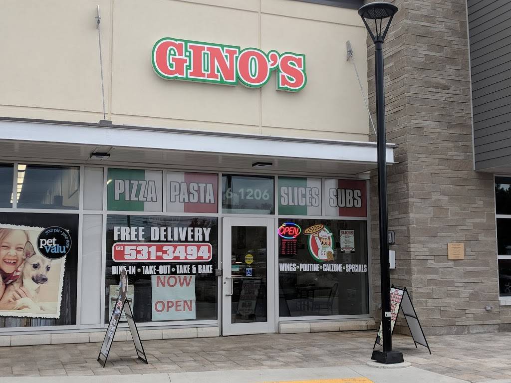 Ginos Pizza and Spaghetti | restaurant | 6-1206, 15, Kingston, ON K7L 0C4, Canada | 6135313494 OR +1 613-531-3494