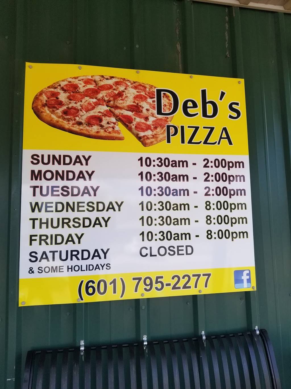 Debs Pizza & Pasta House | restaurant | 950 S Main St, Poplarville, MS 39470, USA | 6017952277 OR +1 601-795-2277