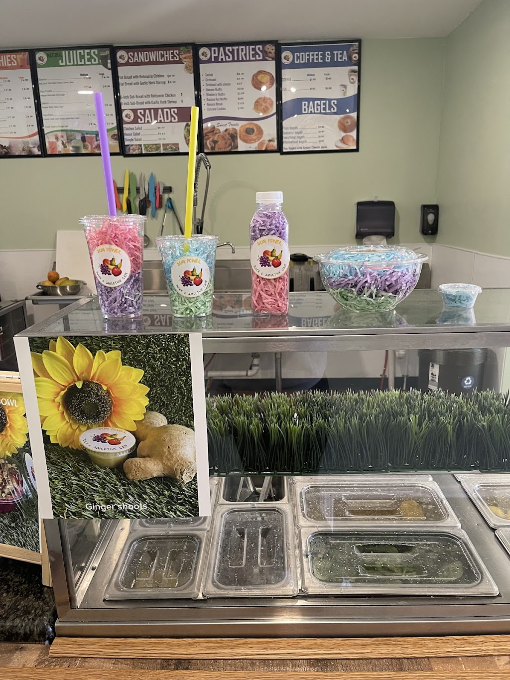 Sun Power Juice & Smoothie Café | restaurant | 239 W St Georges Ave, Linden, NJ 07036, USA | 8483082190 OR +1 848-308-2190