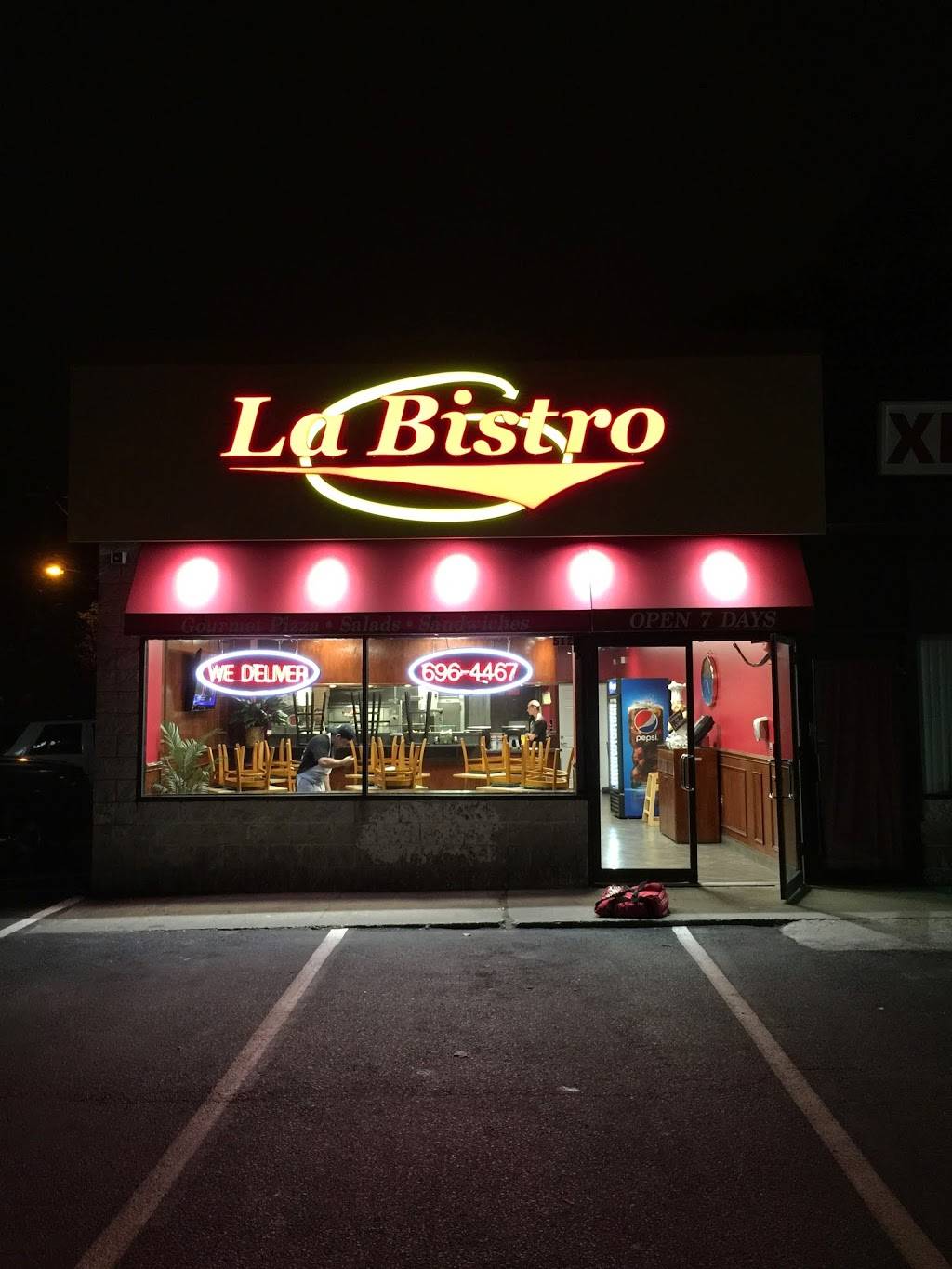 La Bistro Pizzeria | restaurant | 512 Middle Country Rd, Coram, NY 11727, USA | 6316964467 OR +1 631-696-4467