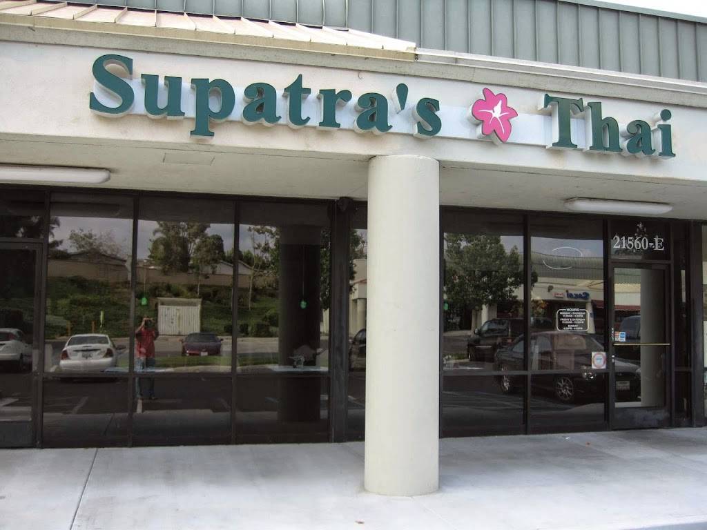 Supatras Thai | restaurant | 21560 Yorba Linda Blvd, Yorba Linda, CA 92887, USA | 7146932888 OR +1 714-693-2888