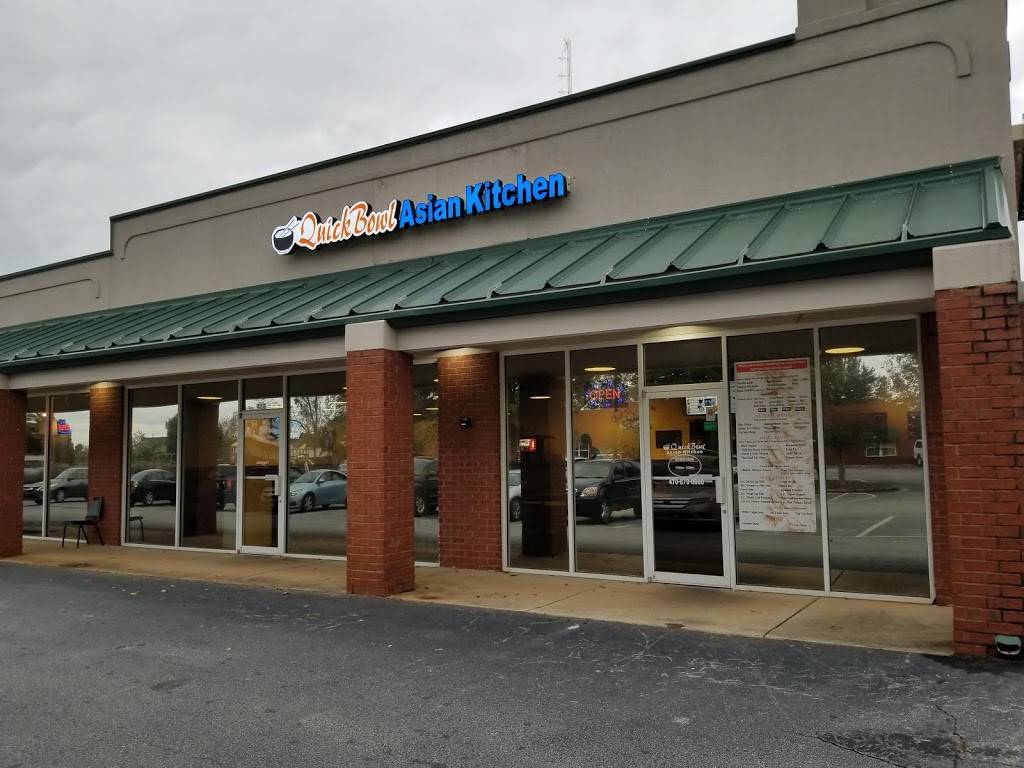 Quick Bowl Asian Kitchen | restaurant | 432 Racetrack Rd, McDonough, GA 30252, USA | 4708780880 OR +1 470-878-0880