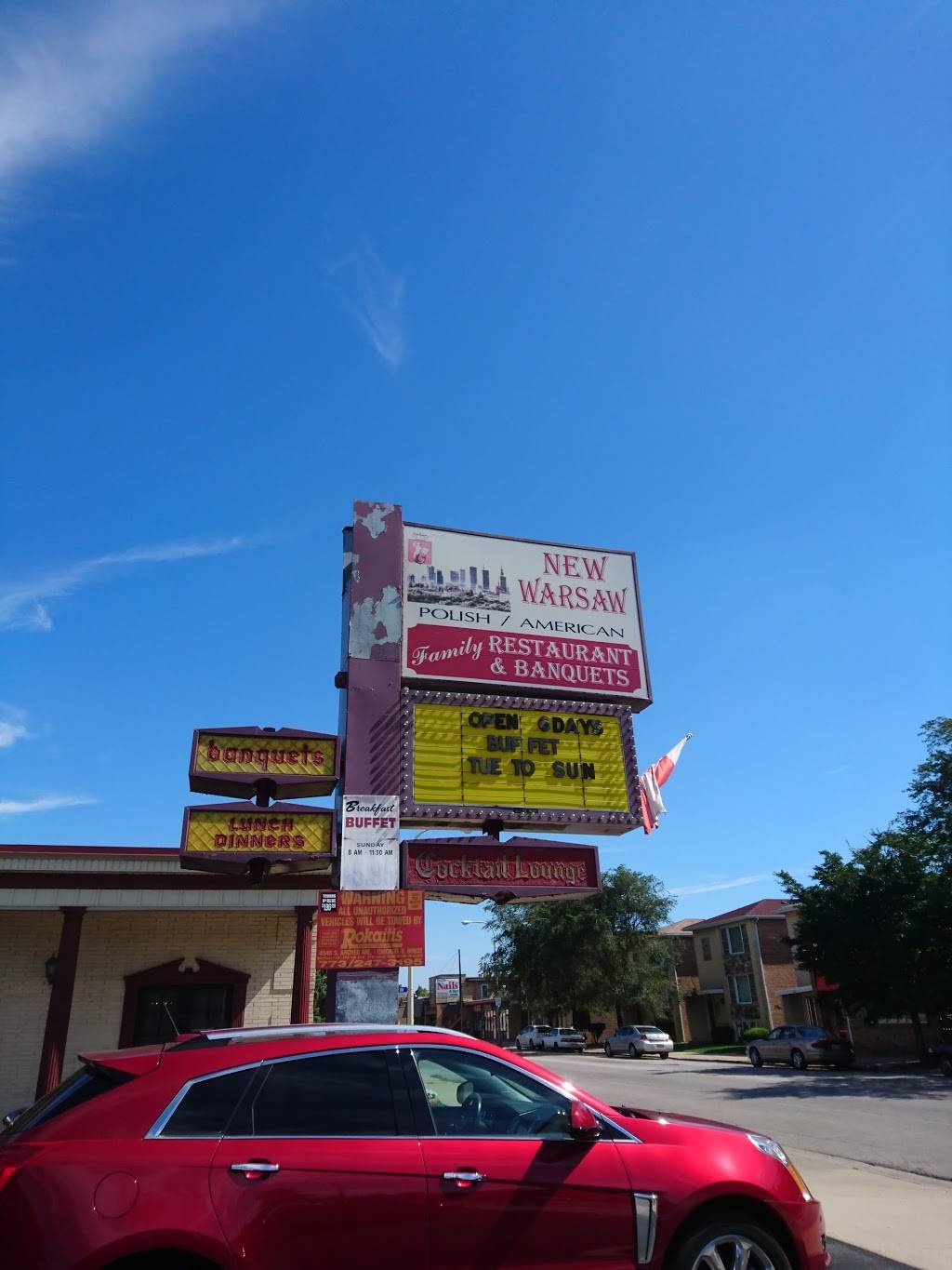 New Warsaw | restaurant | 6250 W 63rd St, Chicago, IL 60638, USA | 7735860410 OR +1 773-586-0410