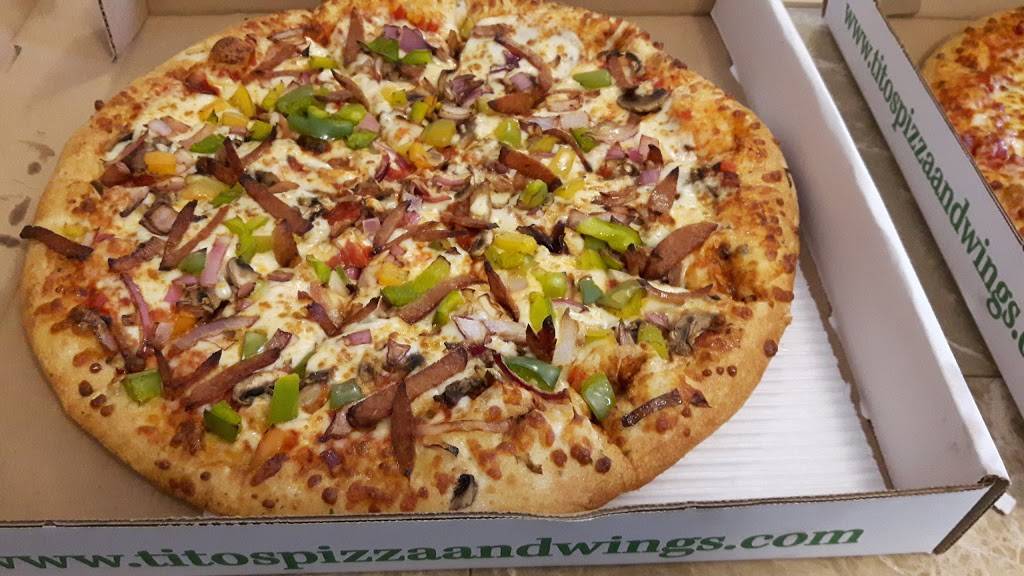 TITOS PIZZA DELHI | restaurant | 384 James St, Delhi, ON N4B 2B7, Canada | 5195821919 OR +1 519-582-1919