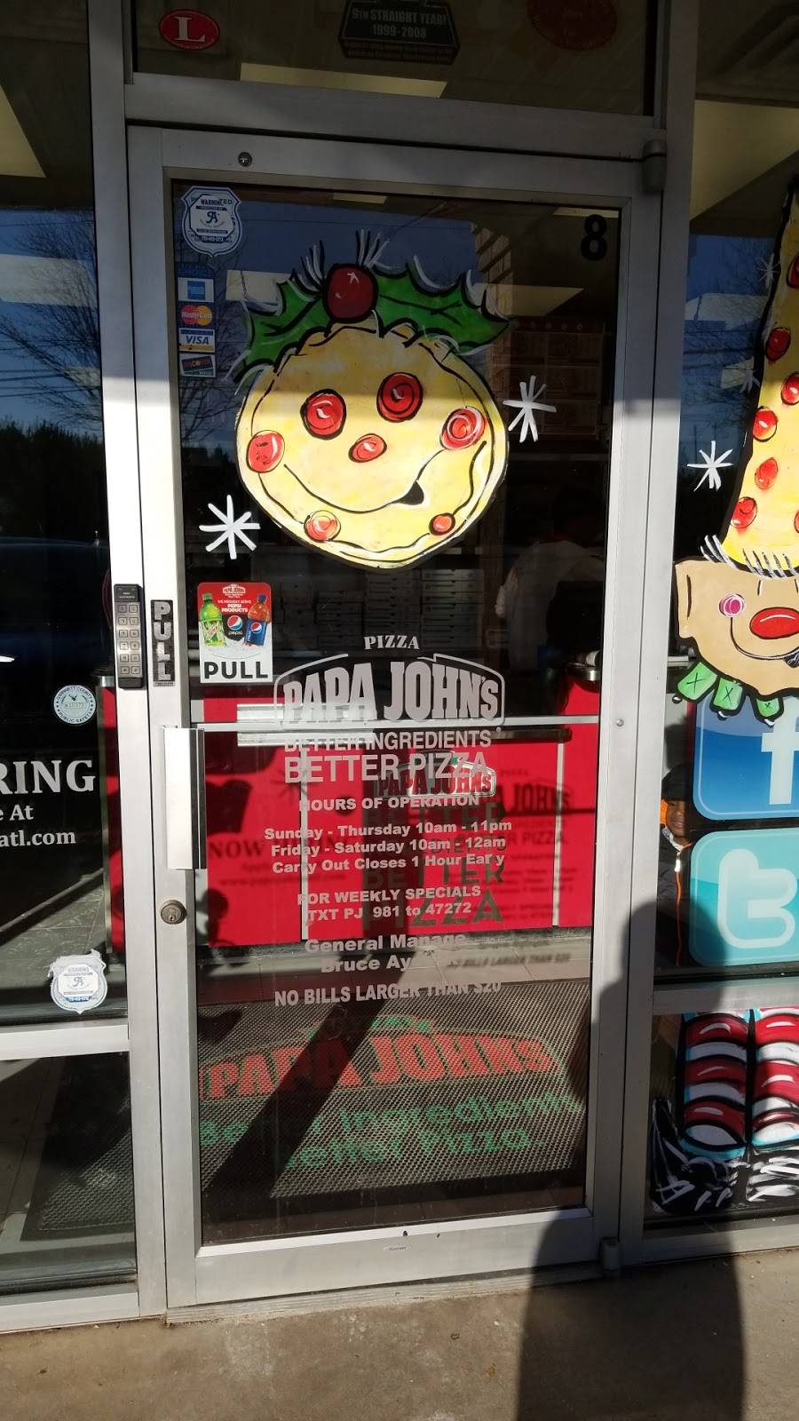 Papa Johns Pizza | restaurant | 1009 Atlanta Hwy Suite 8, Loganville, GA 30052, USA | 7709857272 OR +1 770-985-7272