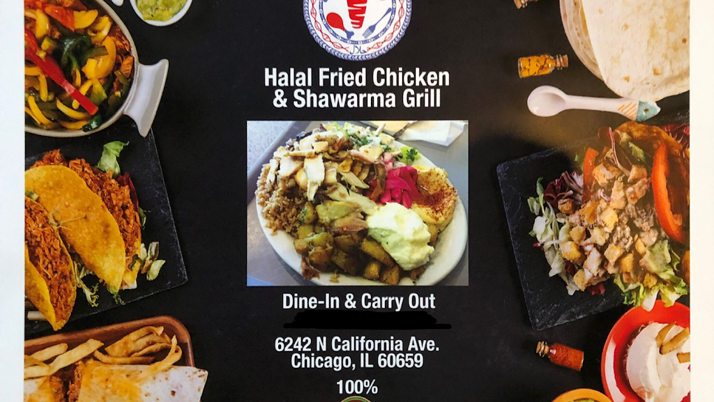 Hfc & Shawarma Grill | restaurant | 6242-44 N California Ave, Chicago, IL 60659, USA | 7735748856 OR +1 773-574-8856