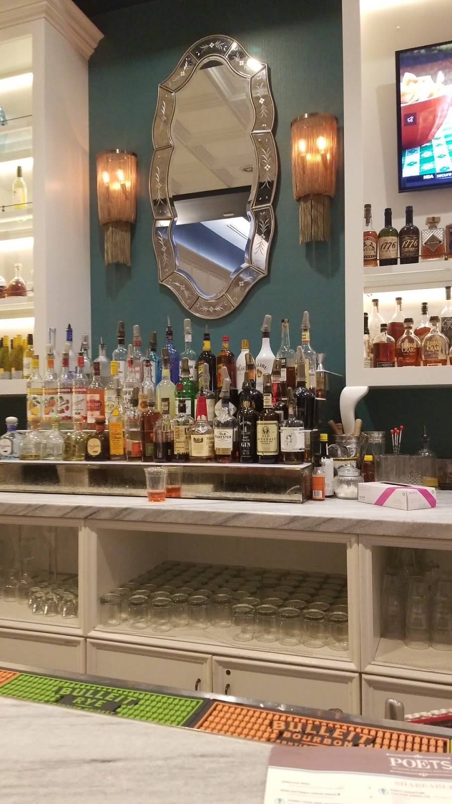 Poets Modern Cocktails & Eats | restaurant | 24 W Franklin St, Baltimore, MD 21201, USA | 4104891580 OR +1 410-489-1580