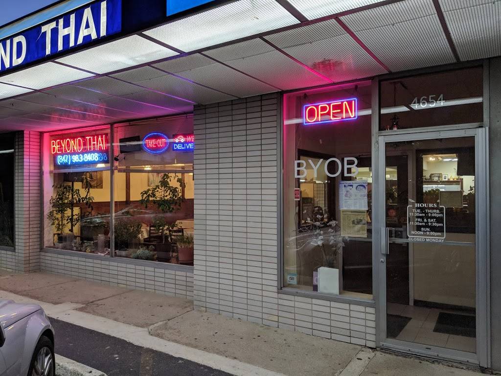 Beyond Thai | restaurant | 1545, 4654 Church St, Skokie, IL 60076, USA | 8479838408 OR +1 847-983-8408