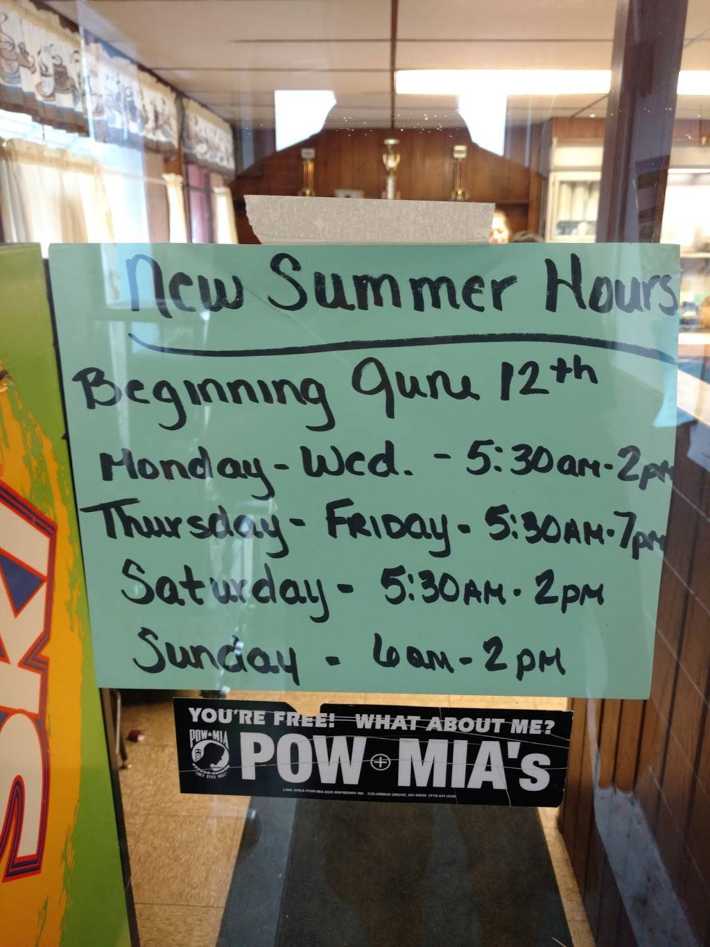 Midway Restaurant | restaurant | 350 W Franklin St, Kenton, OH 43326, USA | 4196739188 OR +1 419-673-9188