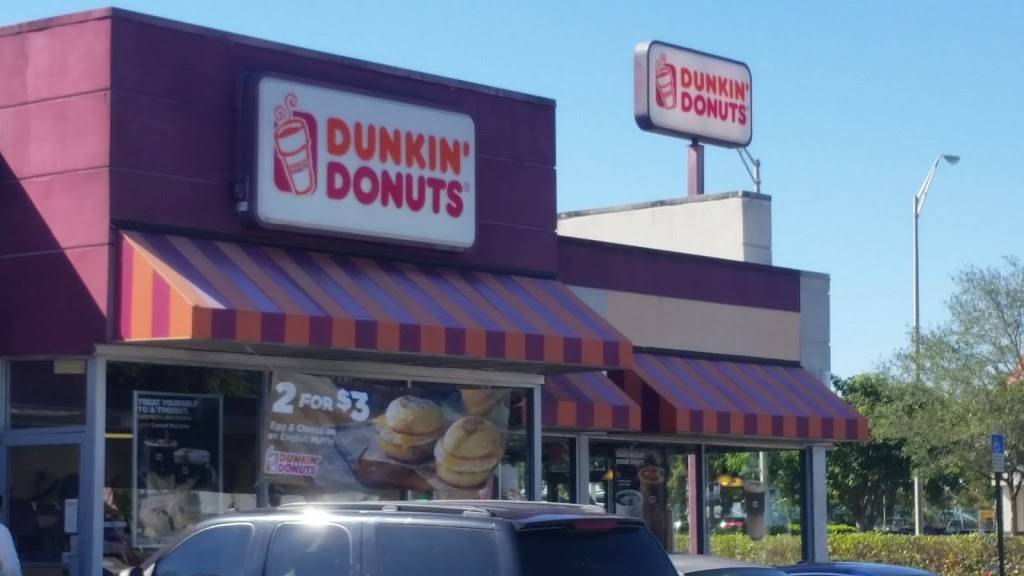Dunkin | bakery | 18099 S Dixie Hwy, Miami, FL 33157, USA | 3052538241 OR +1 305-253-8241